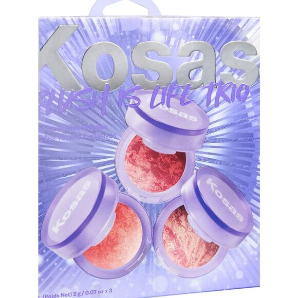 ✨ Kosas “Blush Is Life” Trio – NEW • Limited Edition • Perfect Gift 🎁✨ - Picture 1 of 11
